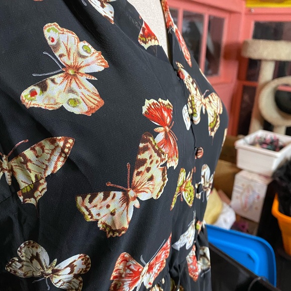 Boho Maxi Butterfly Dress - Picture 9 of 12